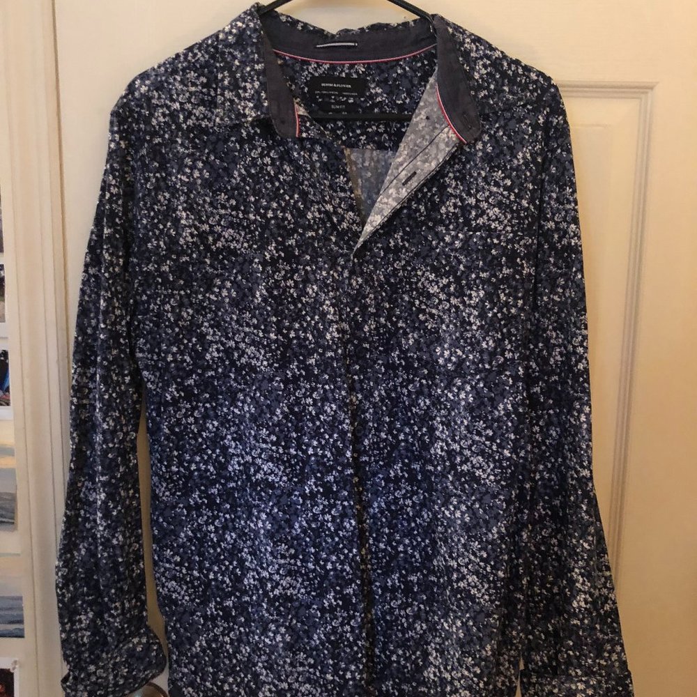 Men's Long sleeve button down